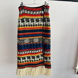 Joseph 100% Alpaca Wrap Skirt sz Medium